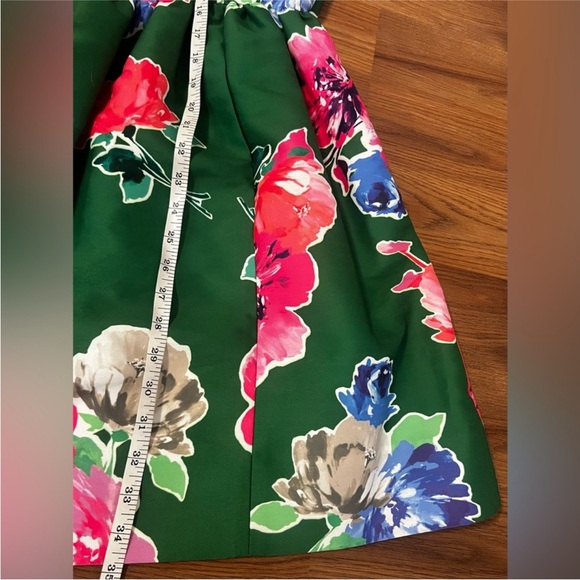 Kate Spade Green and Pink Floral Dress - Picture 11 of 11